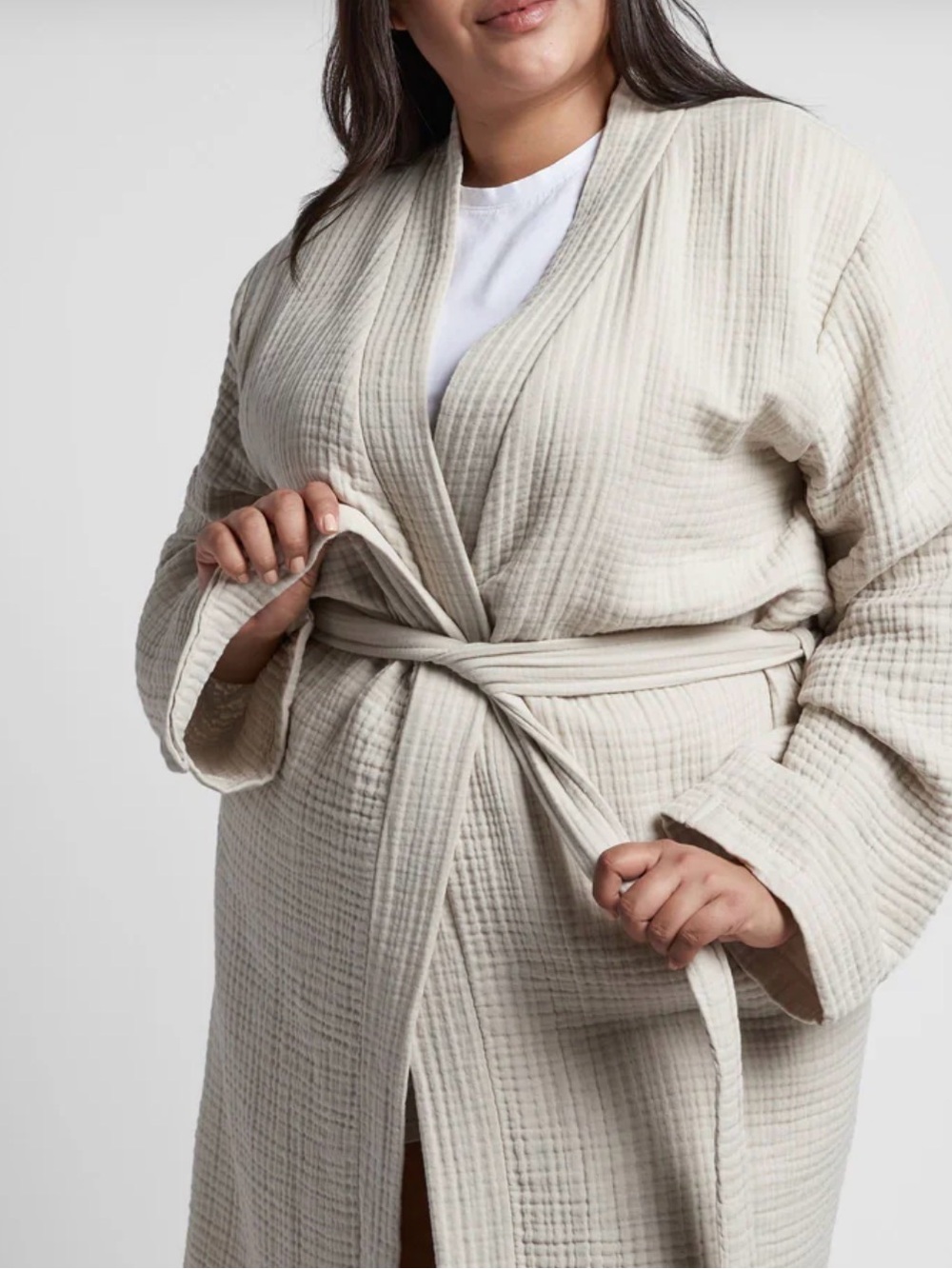Cloud Cotton Robe - Picture 2 of 8